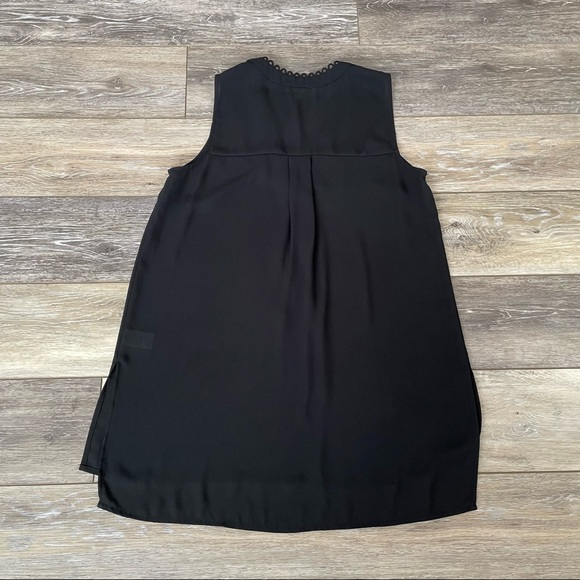 DR2 by Daniel Rainn Insert Black Blouse - Picture 2 of 3